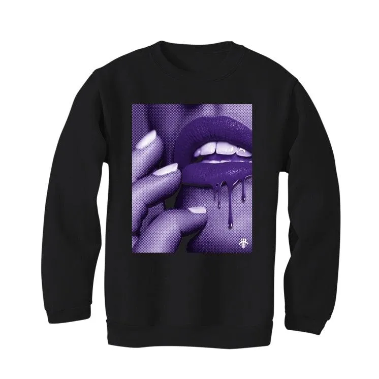 Air Jordan 1 Retro High OG “Court Purple” Black T-Shirt (Touch)