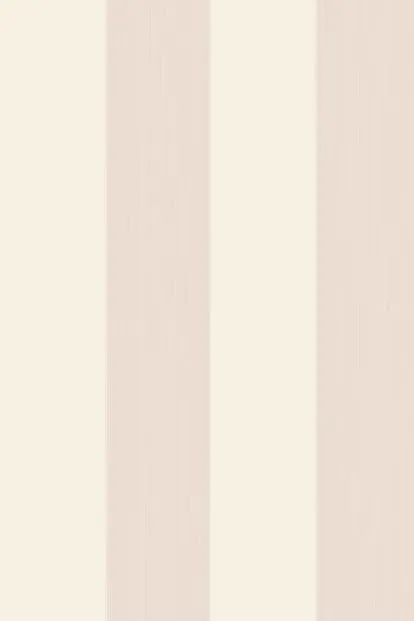 Farrow & Ball Wallpaper Broad Stripe BP 1314 Pink / Off White