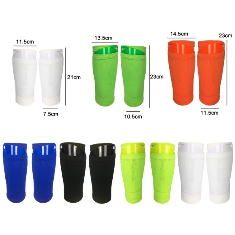 Football Shin Pads   Socks Sports Protective Equipment, Color: Black (M)