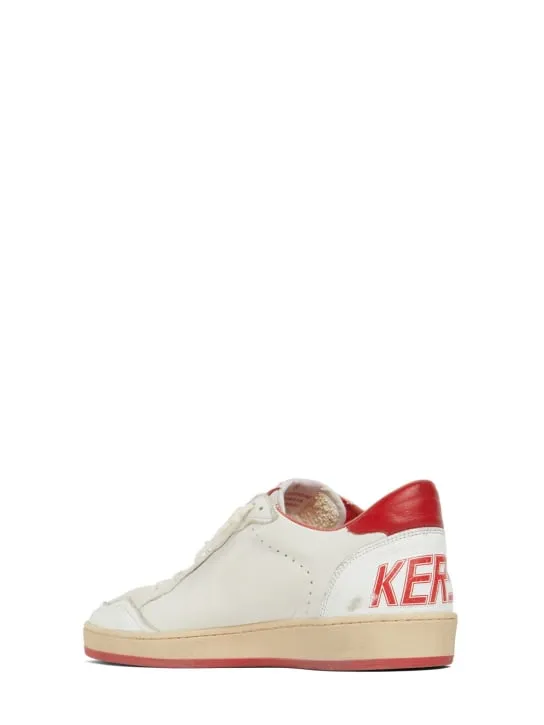 Golden Goose   Ball Star nappa leather &amp; nylon sneakers 